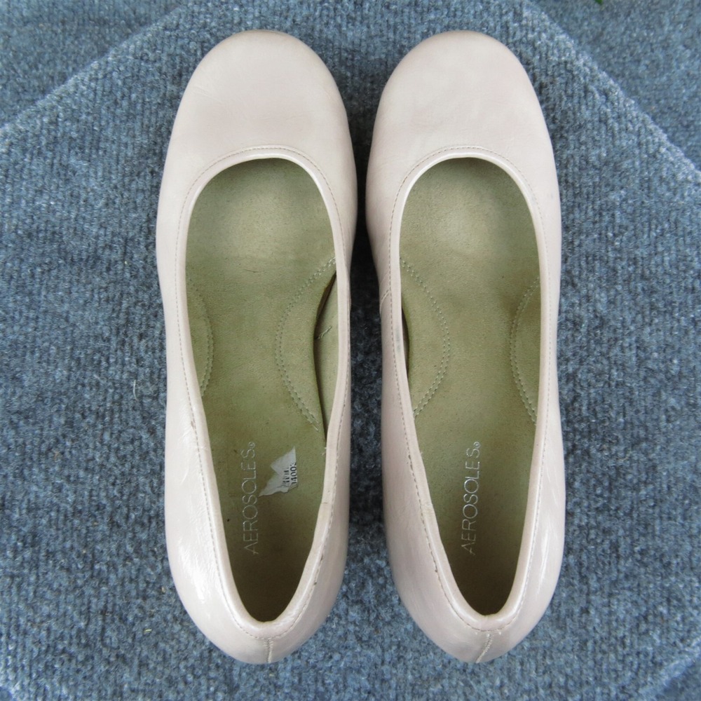 Aerosoles Wise Guy Women's Pink Synthetic Pump‎ Heels Size 9 Stylish Comfort - Picture 6 of 9